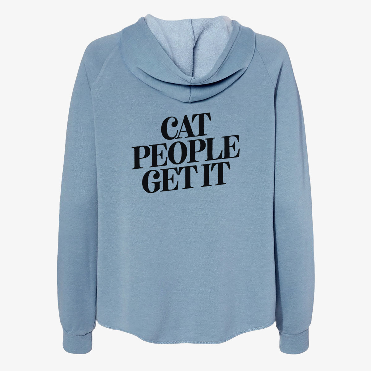 Cat People Get it - Women's Cali Wave Zip-Up Sweatshirt
