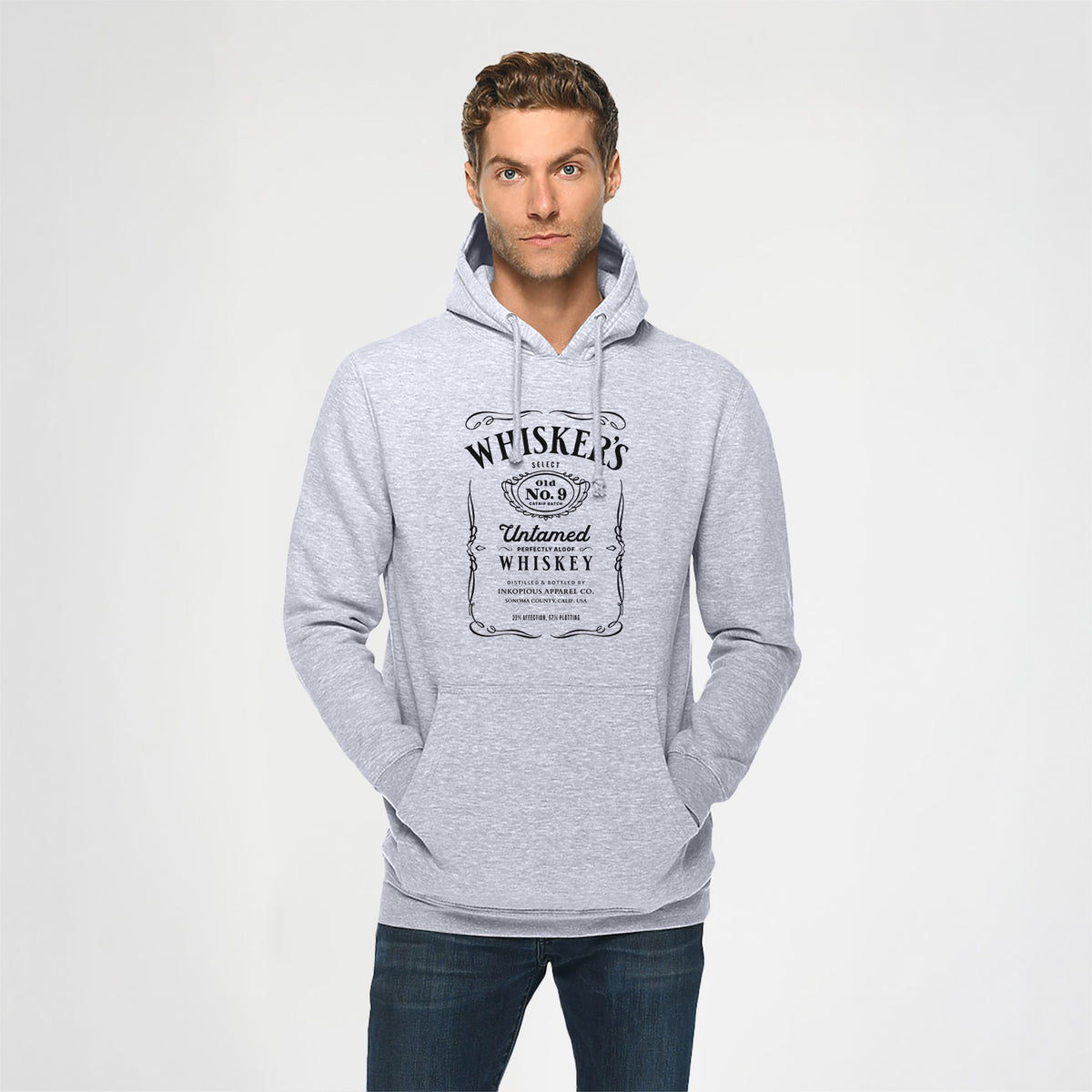 Whisker’s No. 9 – Untamed Whiskey - Heavyweight Fleece Hoodie