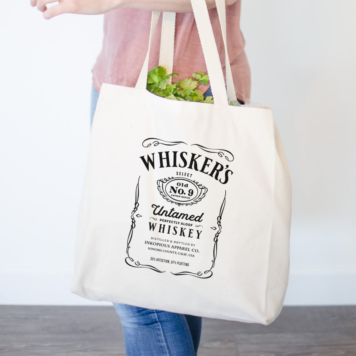 Whisker’s No. 9 – Untamed Whiskey- Tote Bag