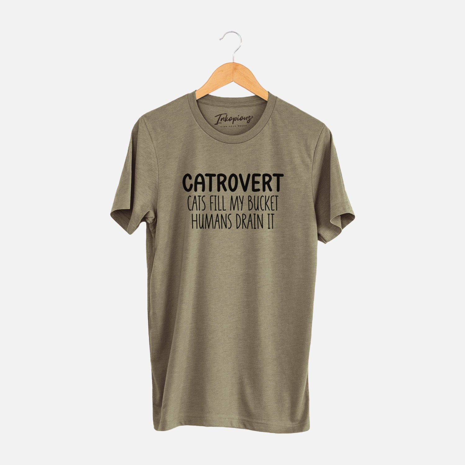 Catrovert - Cats Fill My Bucket Humans Drain It - Unisex Crewneck