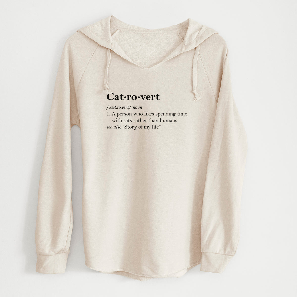 Catrovert Definition - Cali Wave Hooded Sweatshirt