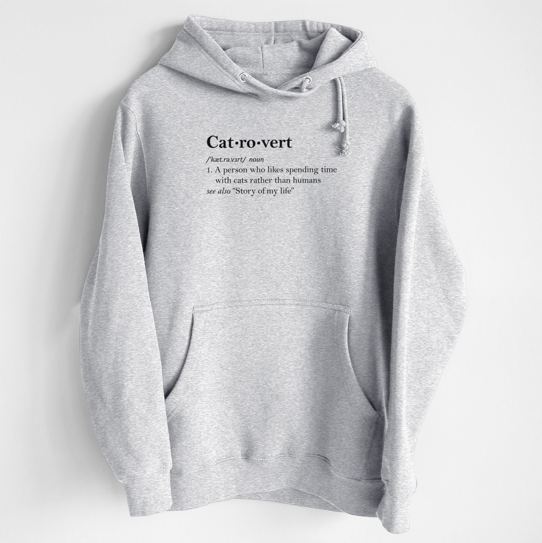 Catrovert Definition - Heavyweight Fleece Hoodie