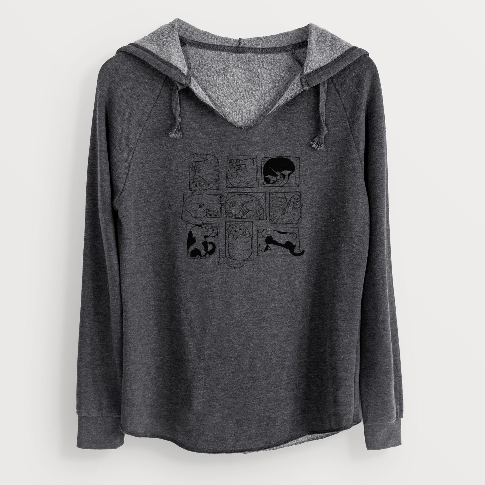 Cats in Boxes - Cali Wave Hooded Sweatshirt