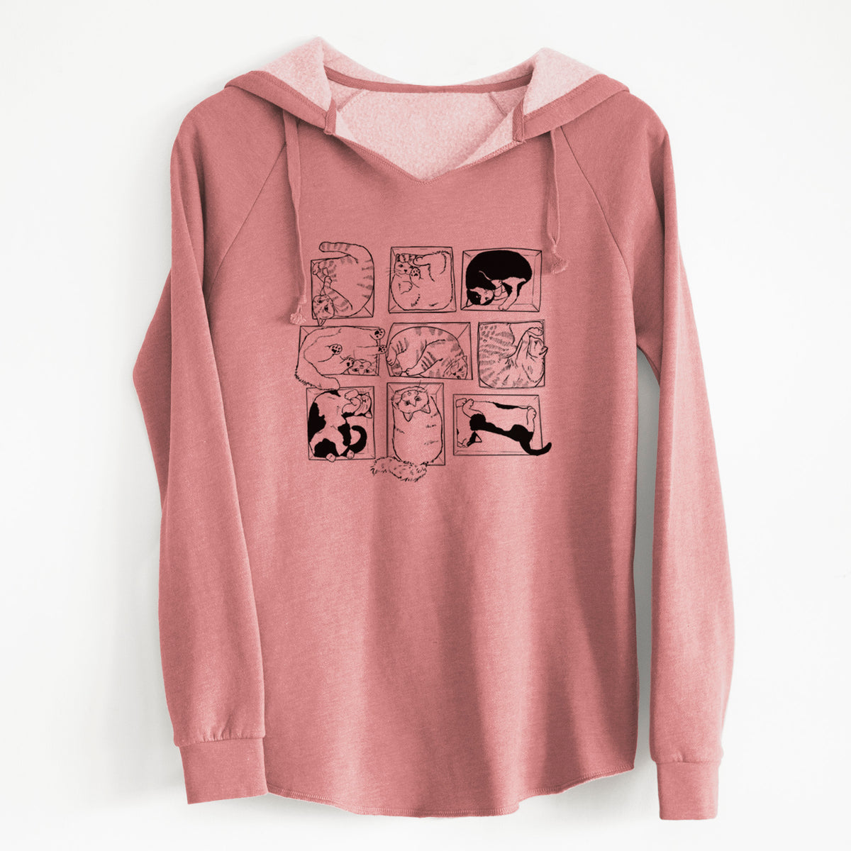 Cats in Boxes - Cali Wave Hooded Sweatshirt