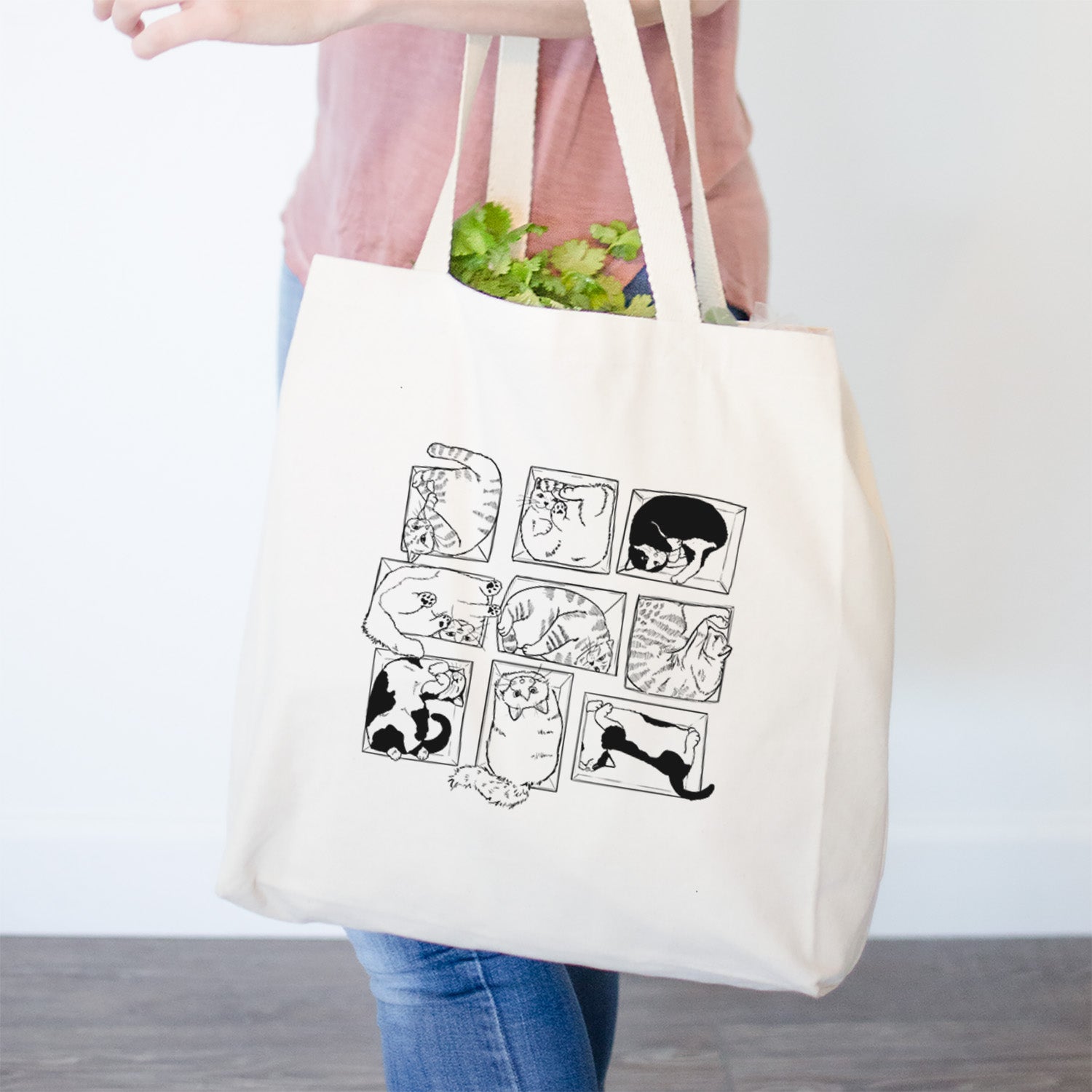 Cats in Boxes- Tote Bag