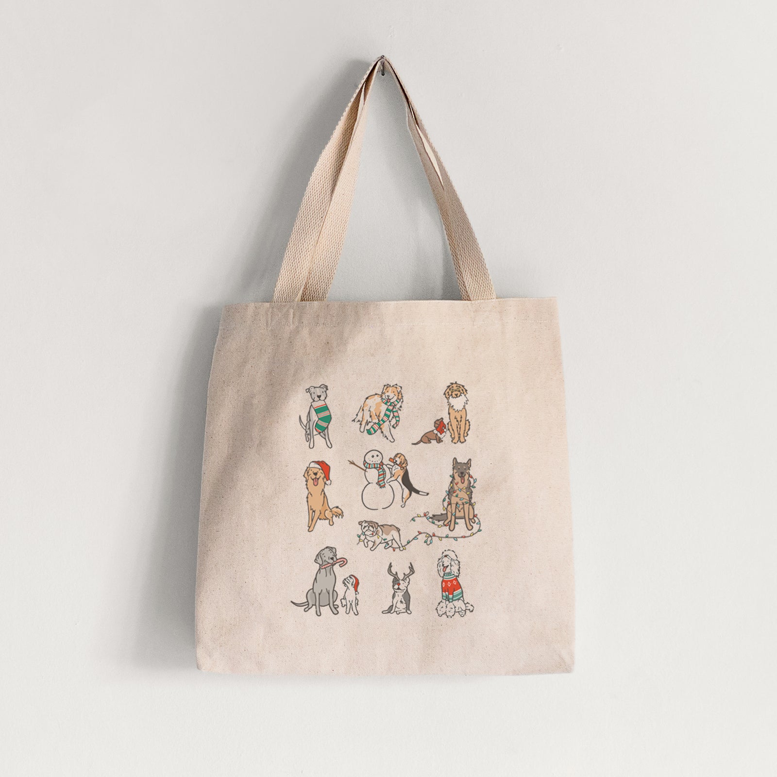 Christmas Pups - Tote Bag