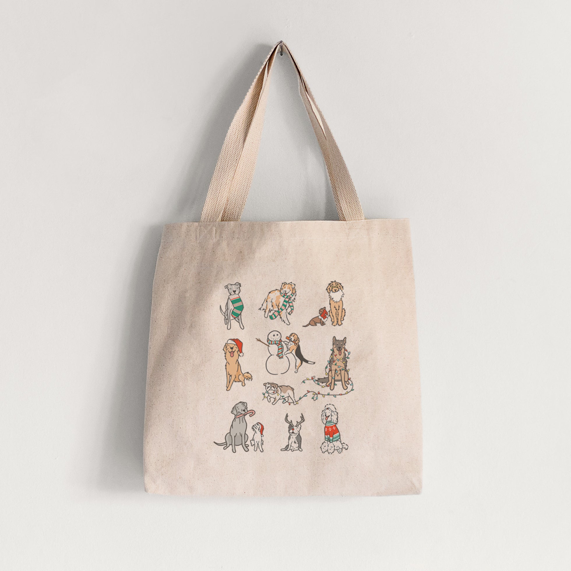 Christmas Pups - Tote Bag