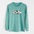 Vibrant Easily Distracted by Cats - Heavyweight 100% Cotton Long Sleeve