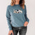 Vibrant Easily Distracted by Cats - Heavyweight 100% Cotton Long Sleeve