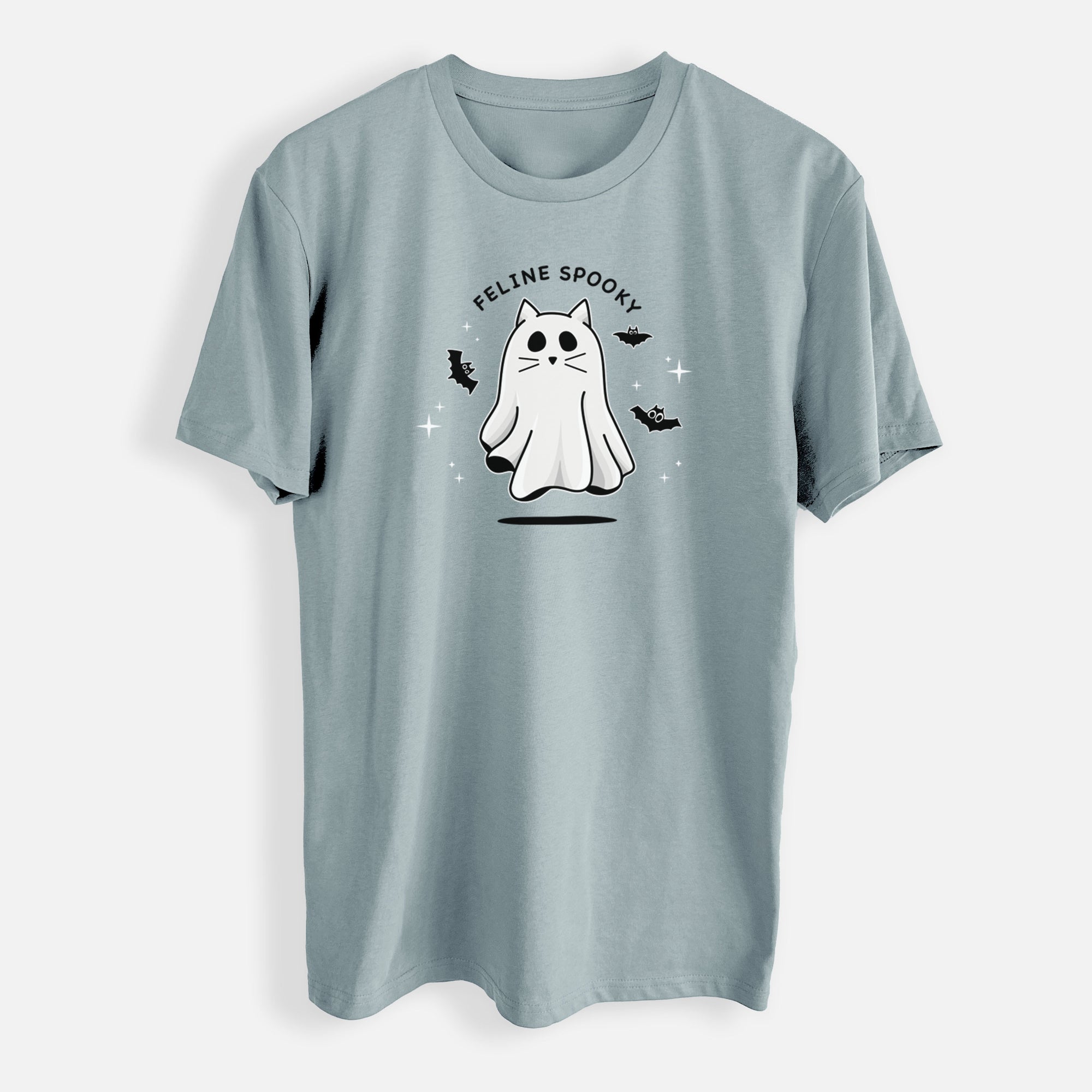 Vibrant Feline Spooky - Mens Everyday Staple Tee