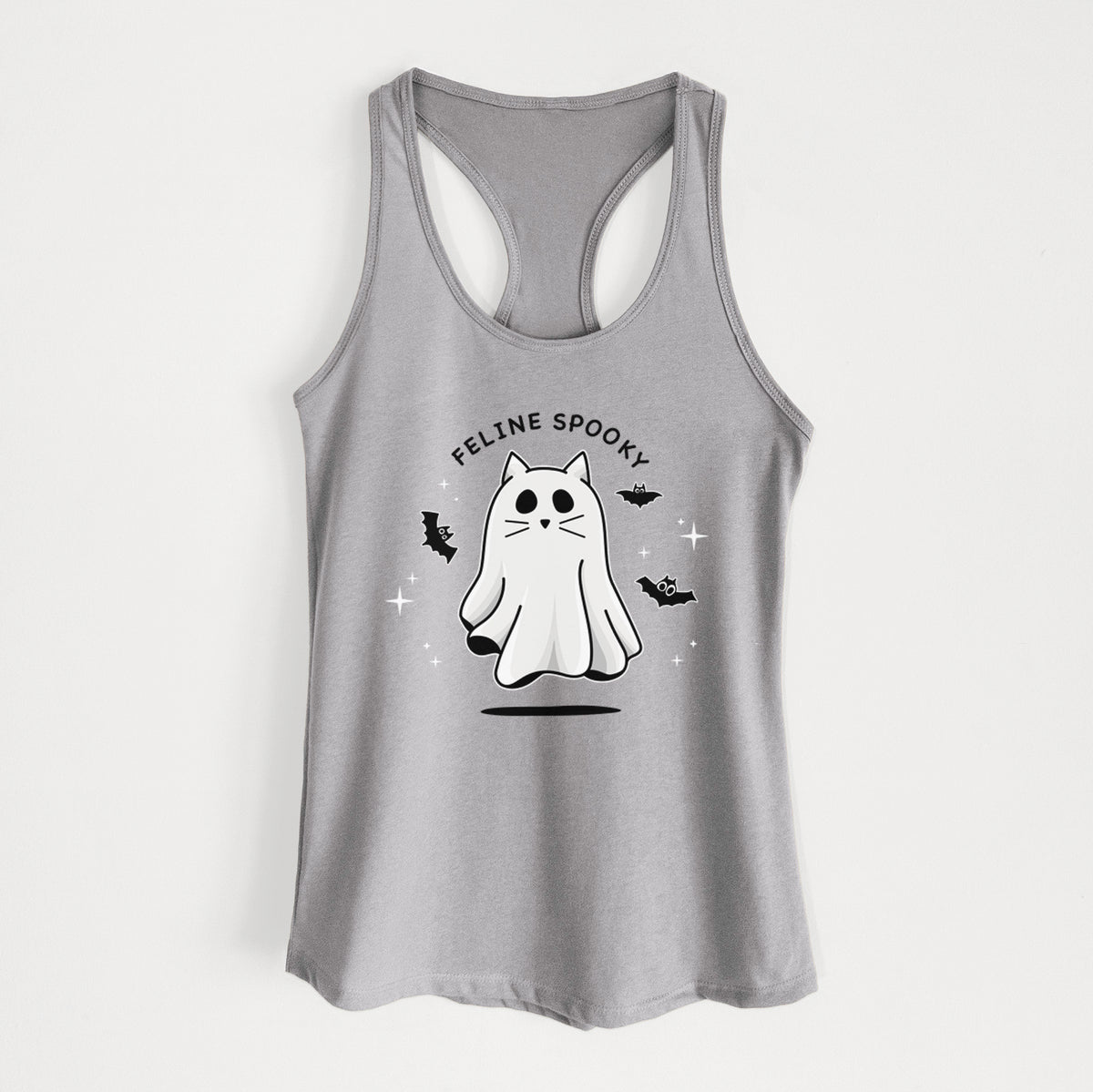 Vibrant Feline Spooky - Women's Racerback Tanktop