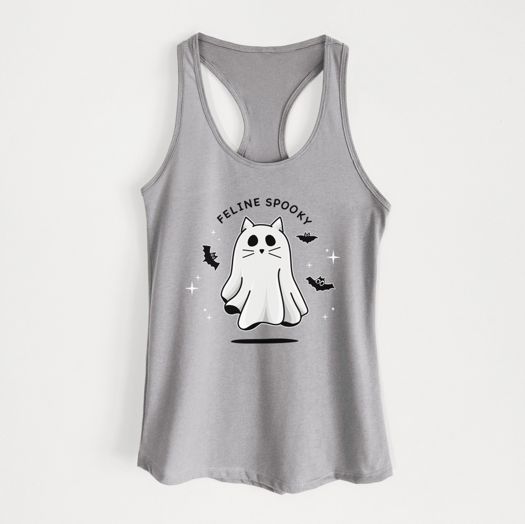 Vibrant Feline Spooky - Women's Racerback Tanktop