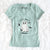 Vibrant Feline Spooky - Women's Perfect V-neck Shirt