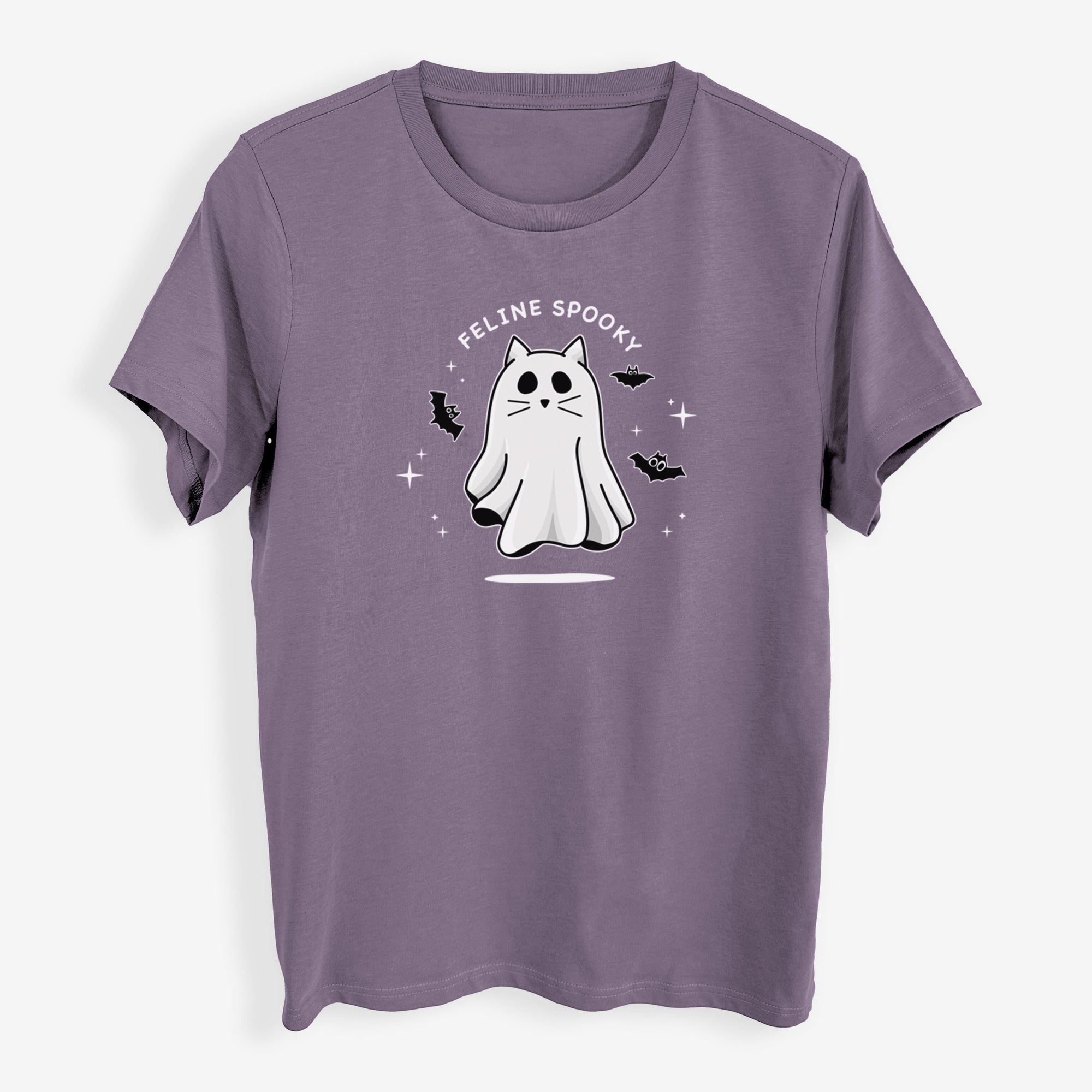 Vibrant Feline Spooky - Womens Everyday Maple Tee