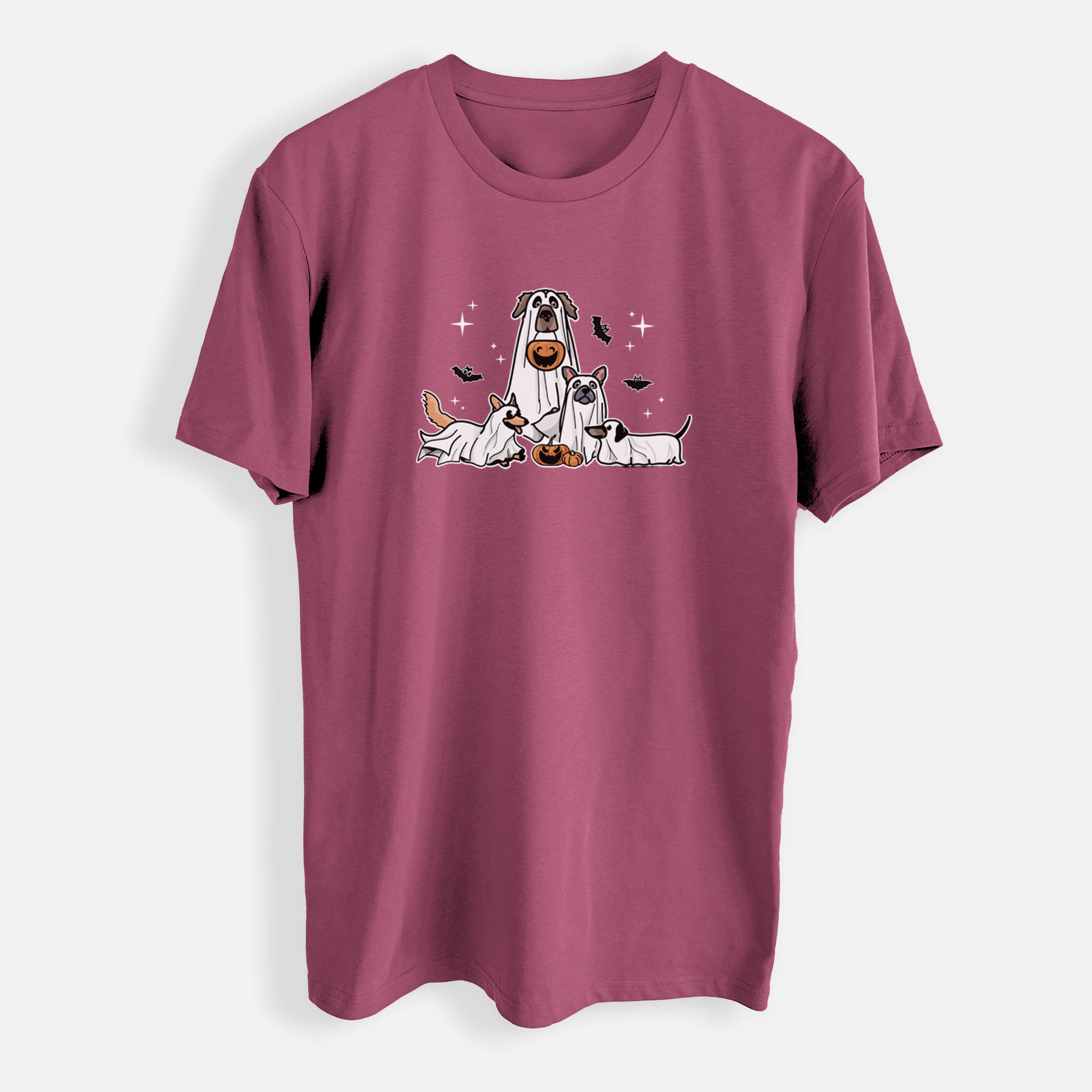 Vibrant Ghost Pups - Mens Everyday Staple Tee