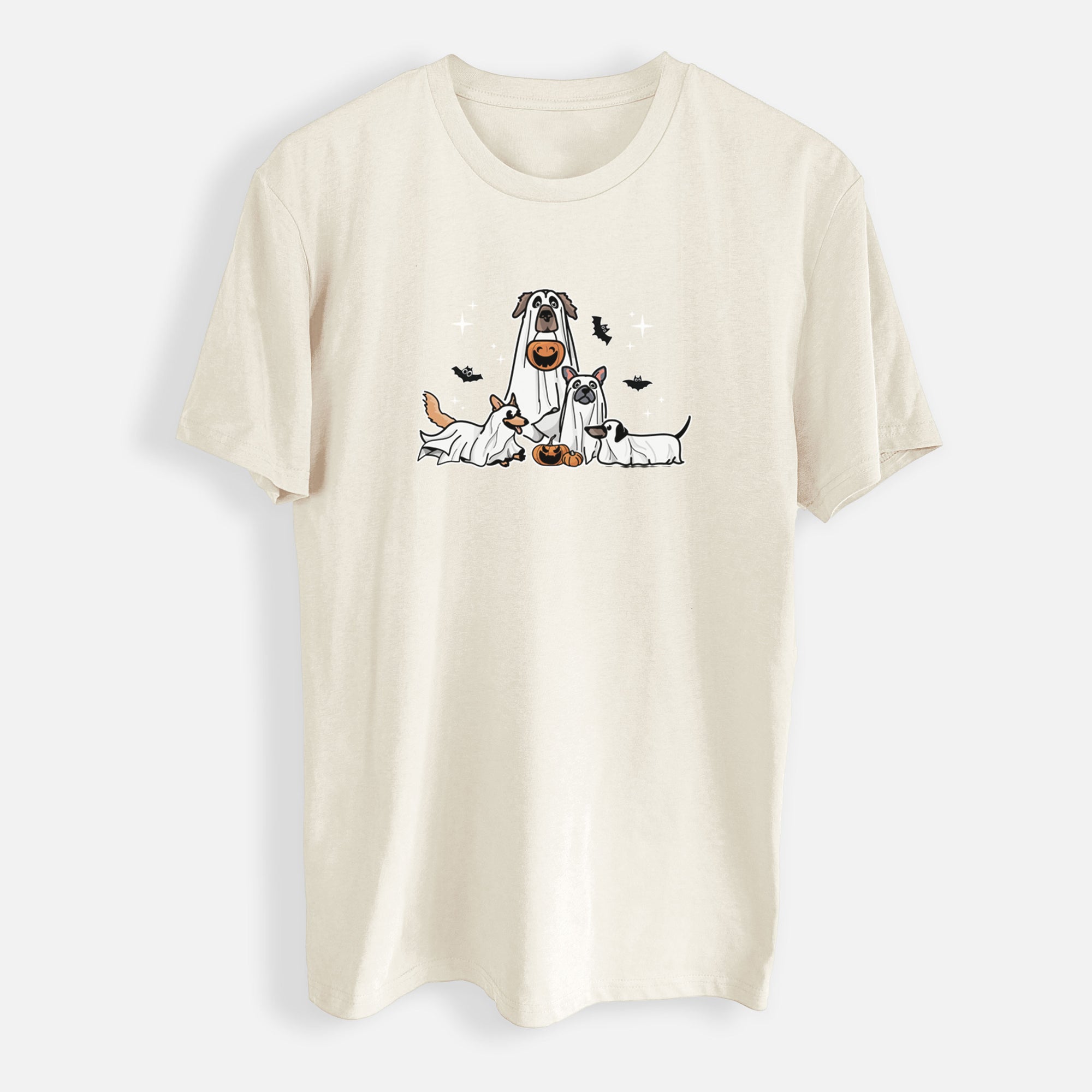 Vibrant Ghost Pups - Mens Everyday Staple Tee