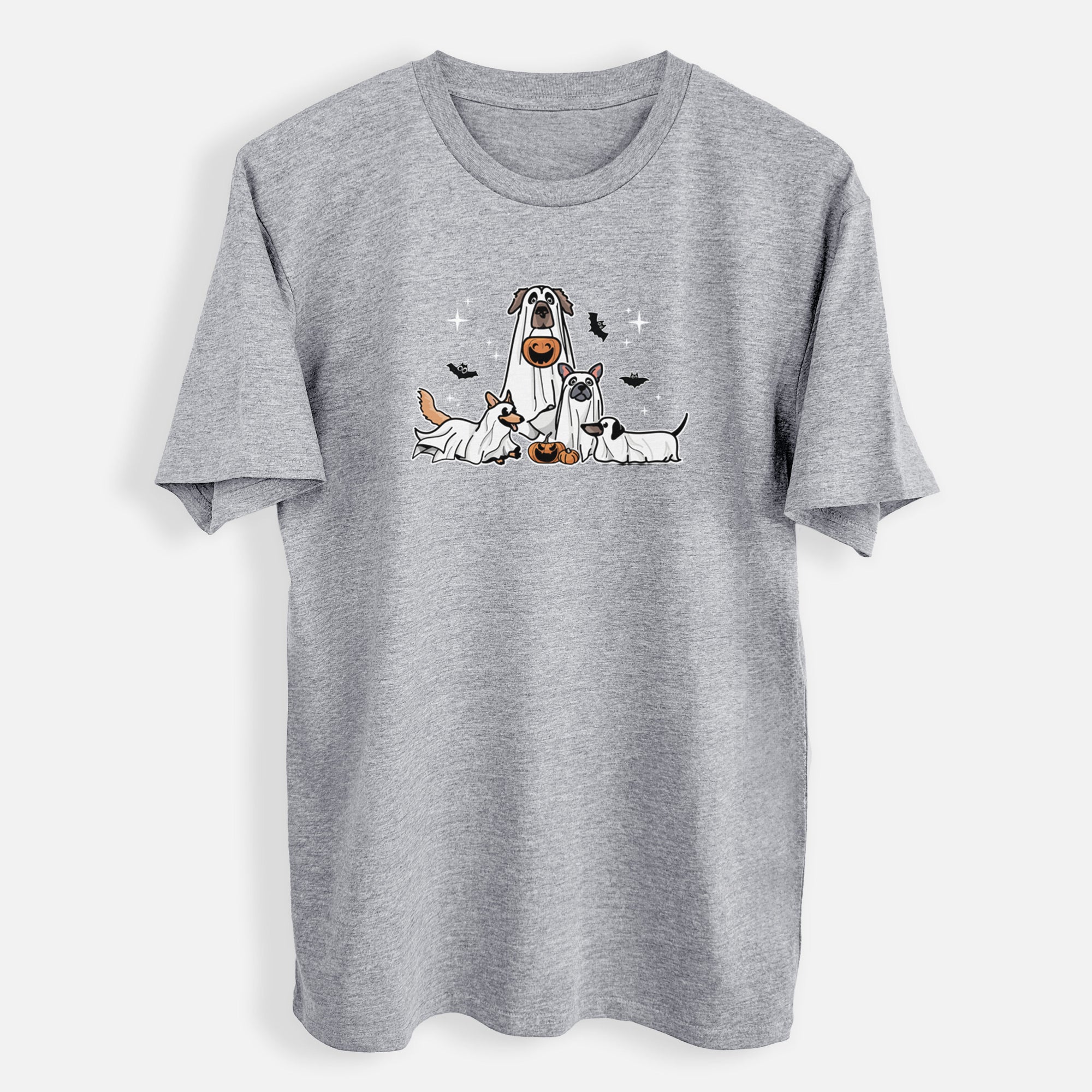 Vibrant Ghost Pups - Mens Everyday Staple Tee