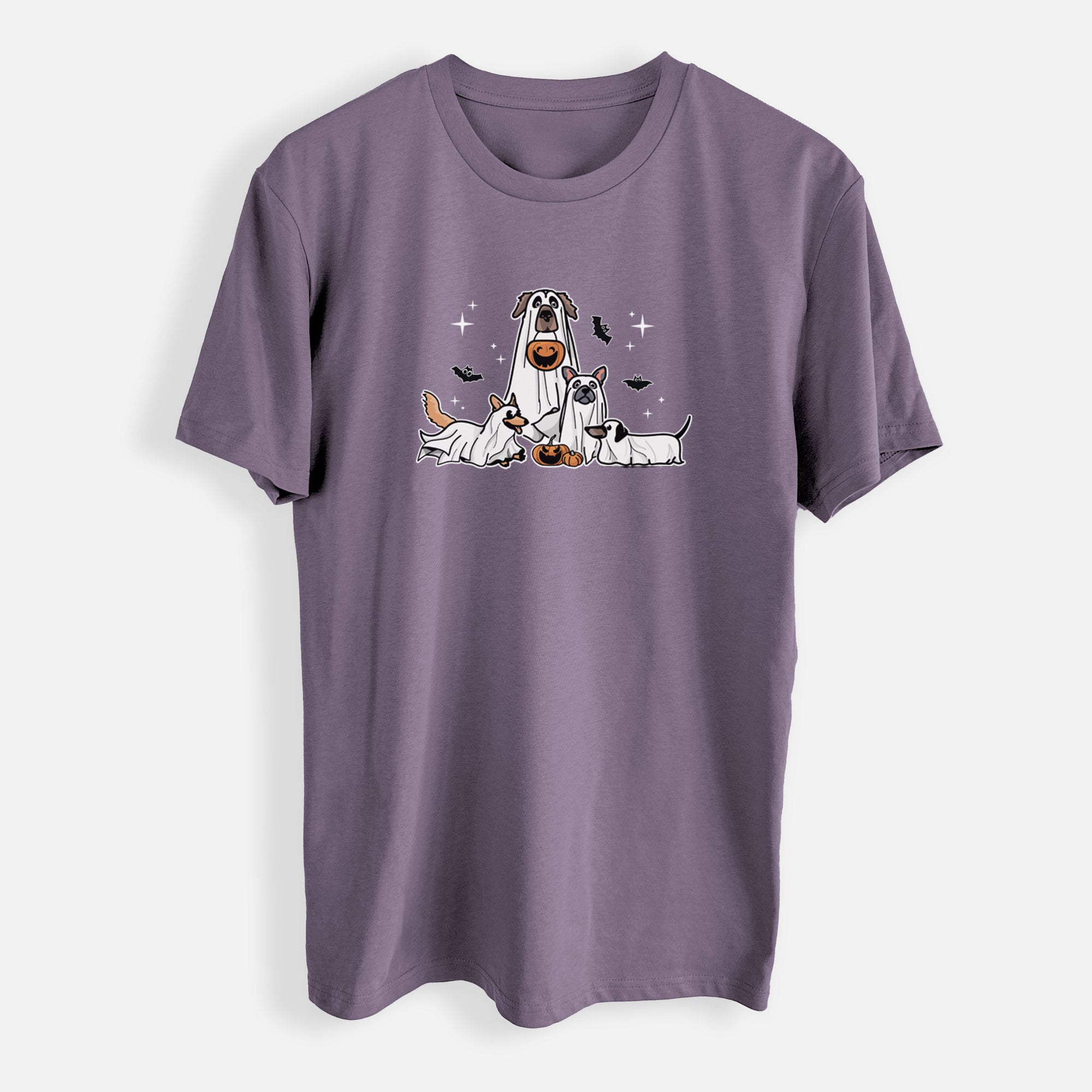 Vibrant Ghost Pups - Mens Everyday Staple Tee