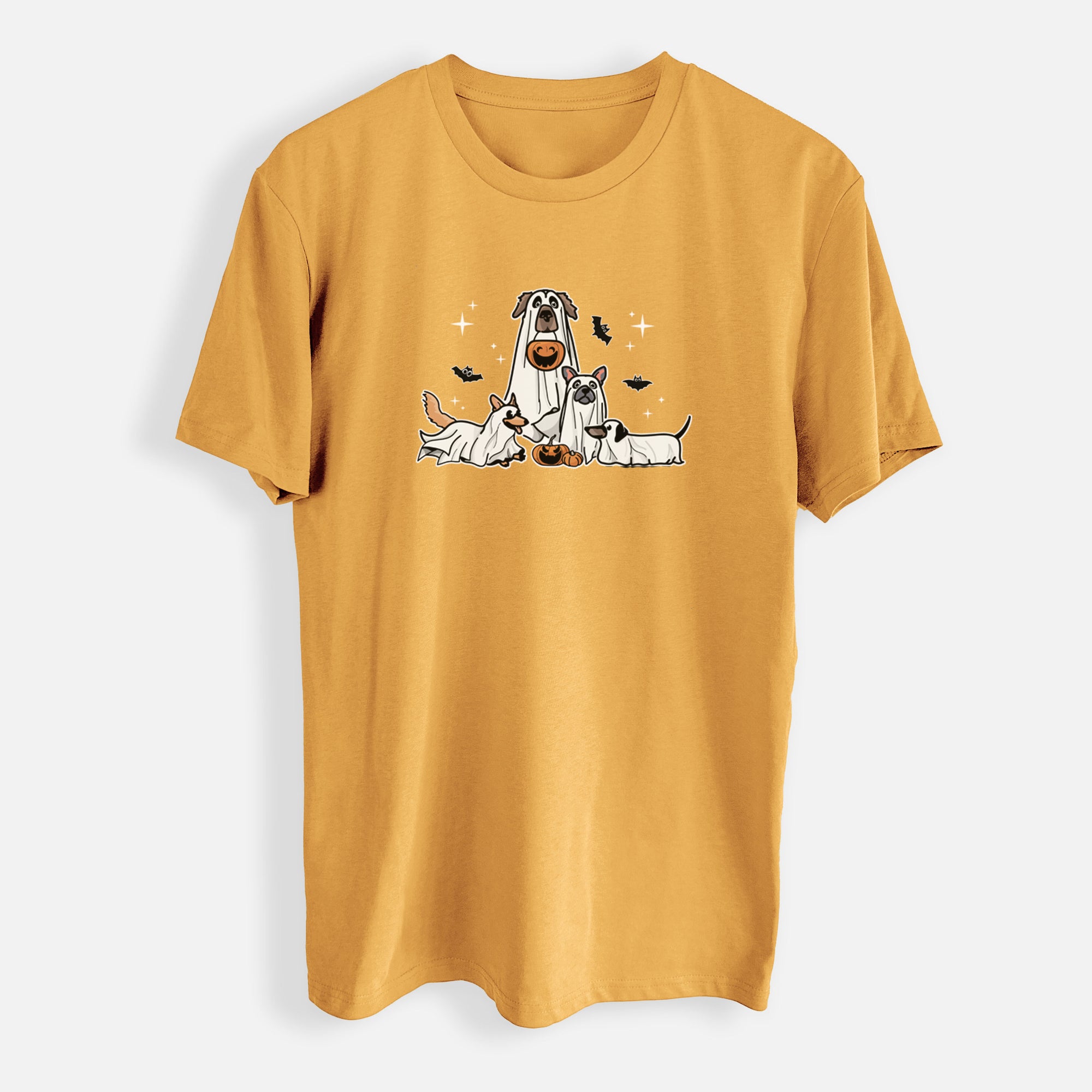 Vibrant Ghost Pups - Mens Everyday Staple Tee