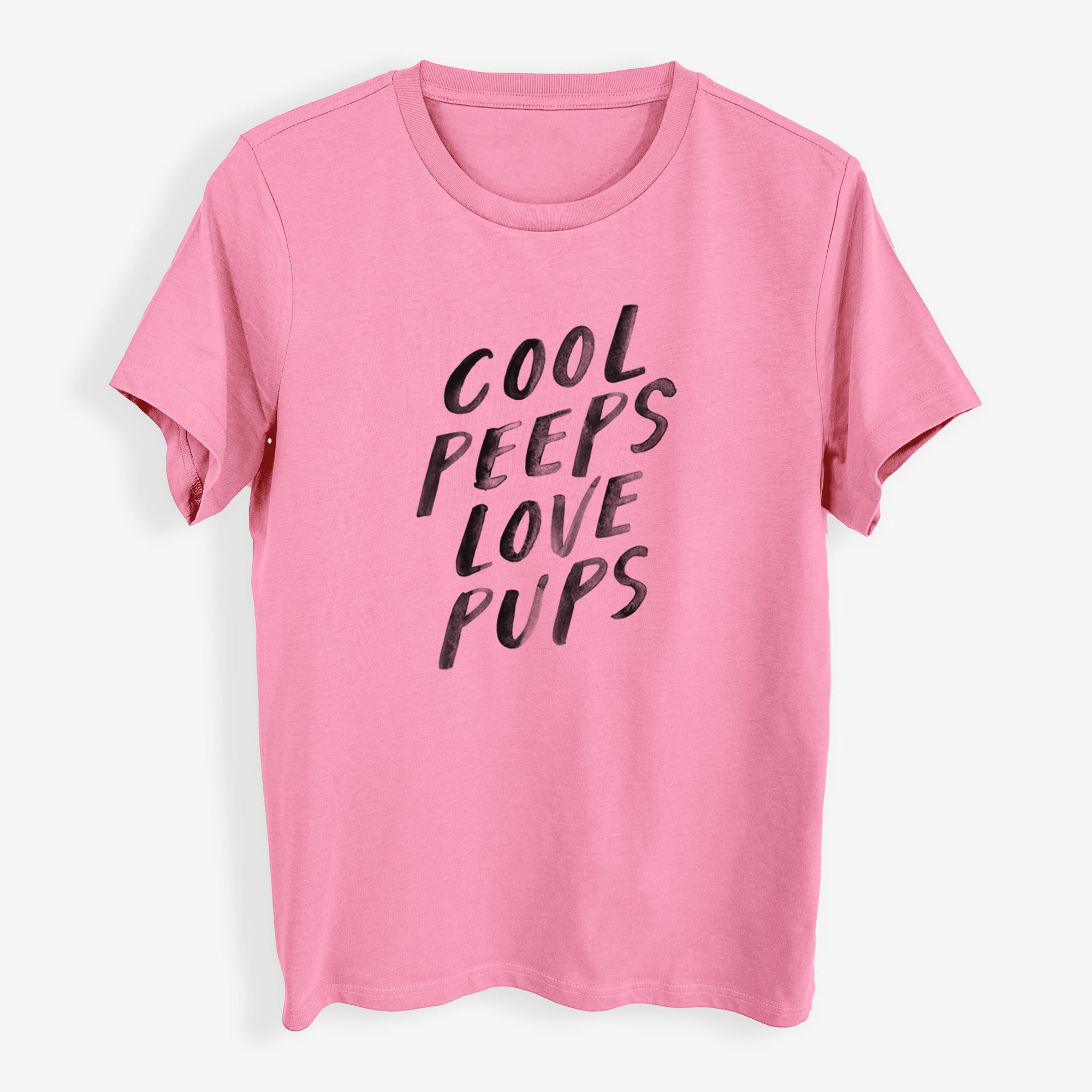 Cool Peeps Love Pups - Womens Everyday Maple Tee