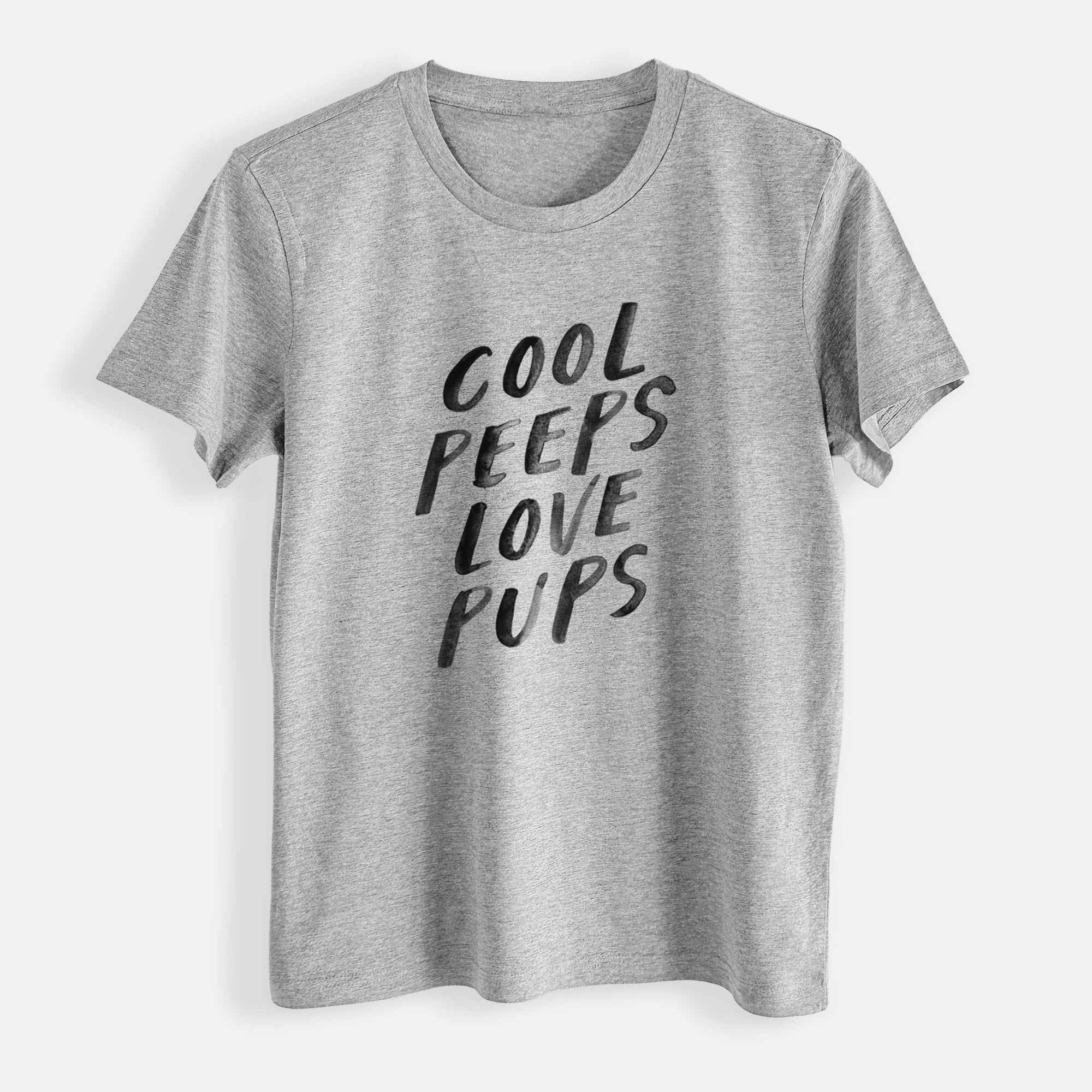 Cool Peeps Love Pups - Womens Everyday Maple Tee