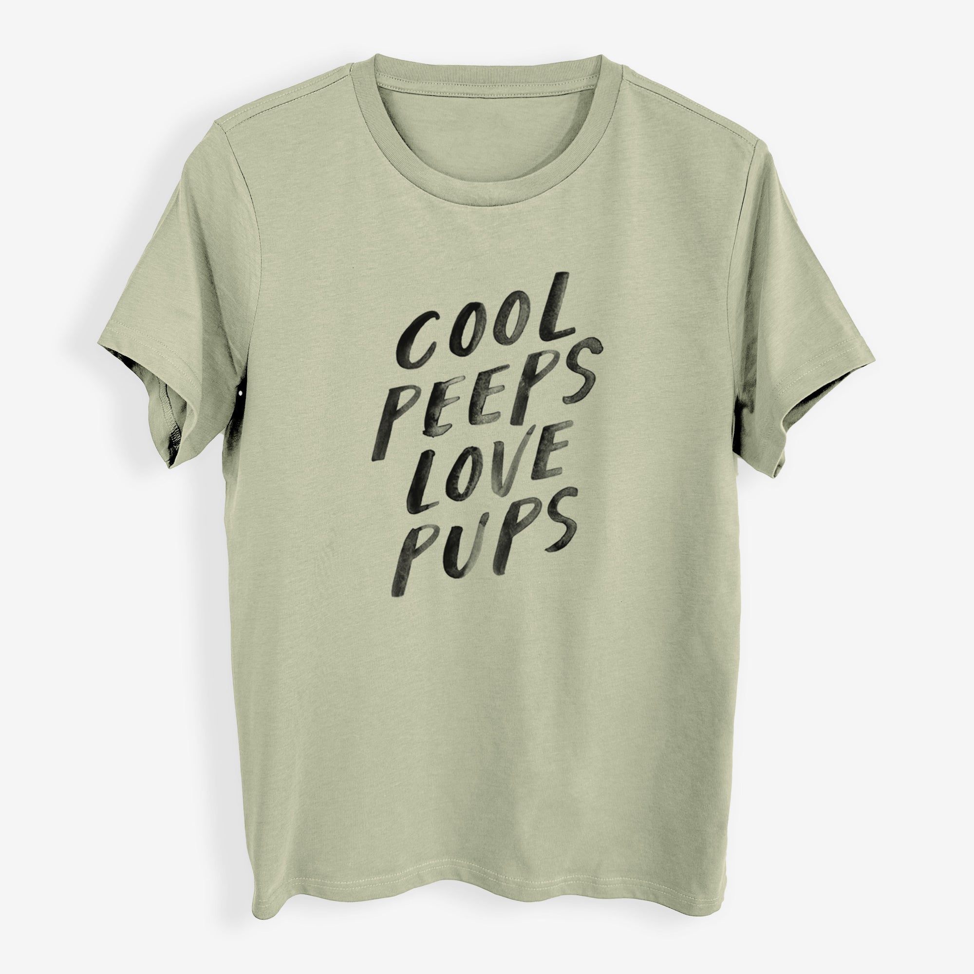 Cool Peeps Love Pups - Womens Everyday Maple Tee