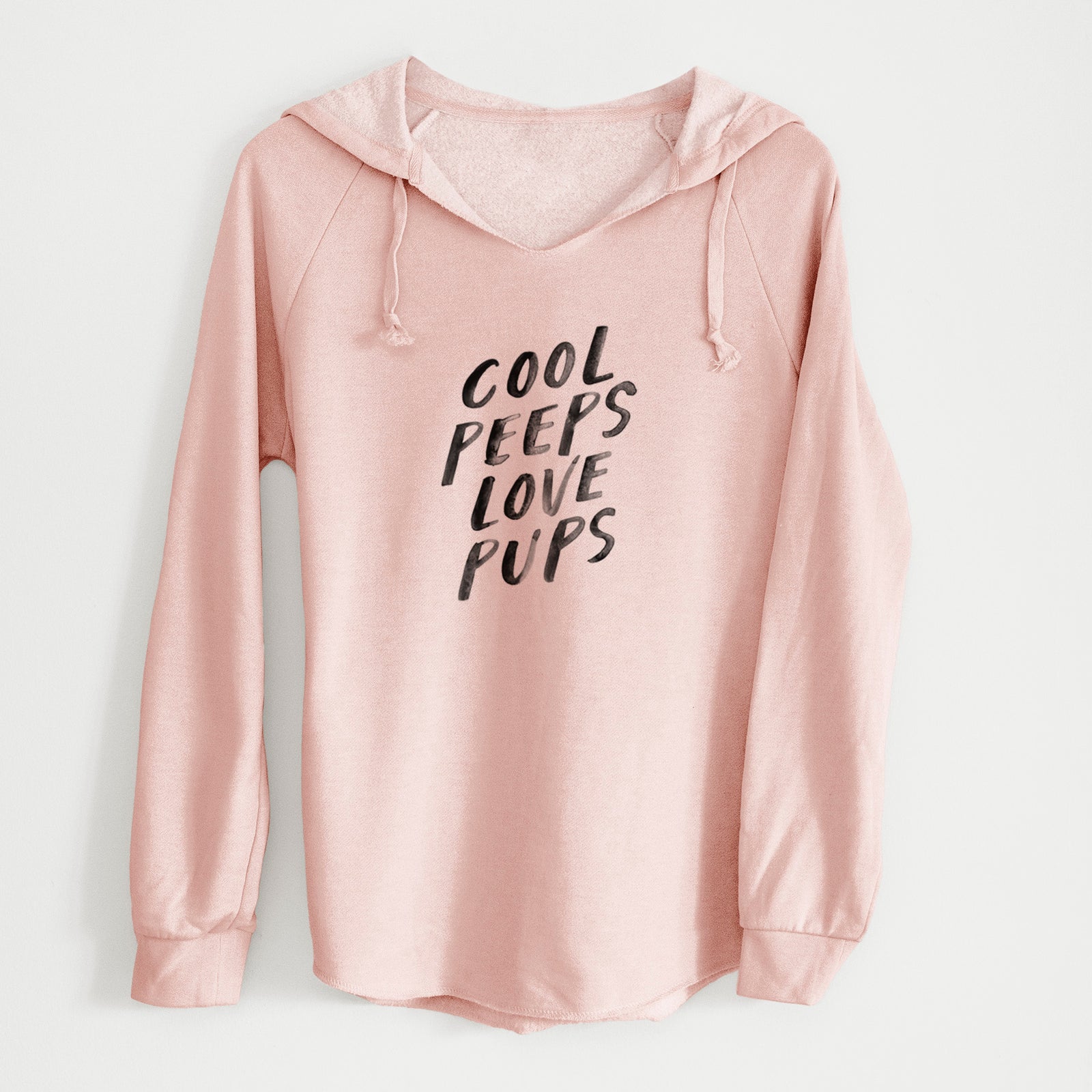 Cool Peeps Love Pups - Cali Wave Hooded Sweatshirt