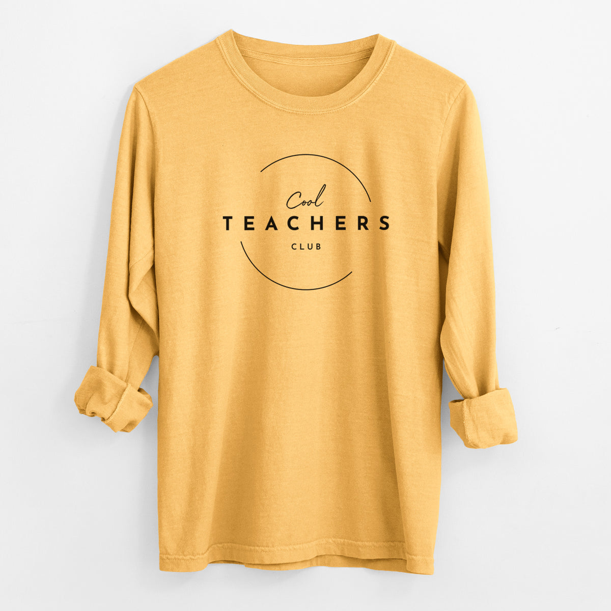 Cool Teachers Club - Men's Heavyweight 100% Cotton Long Sleeve