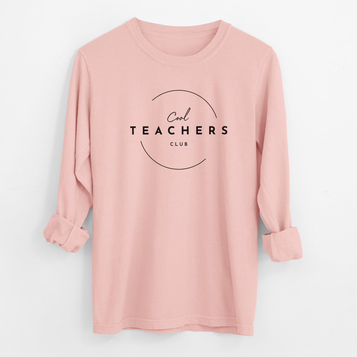 Cool Teachers Club - Men's Heavyweight 100% Cotton Long Sleeve