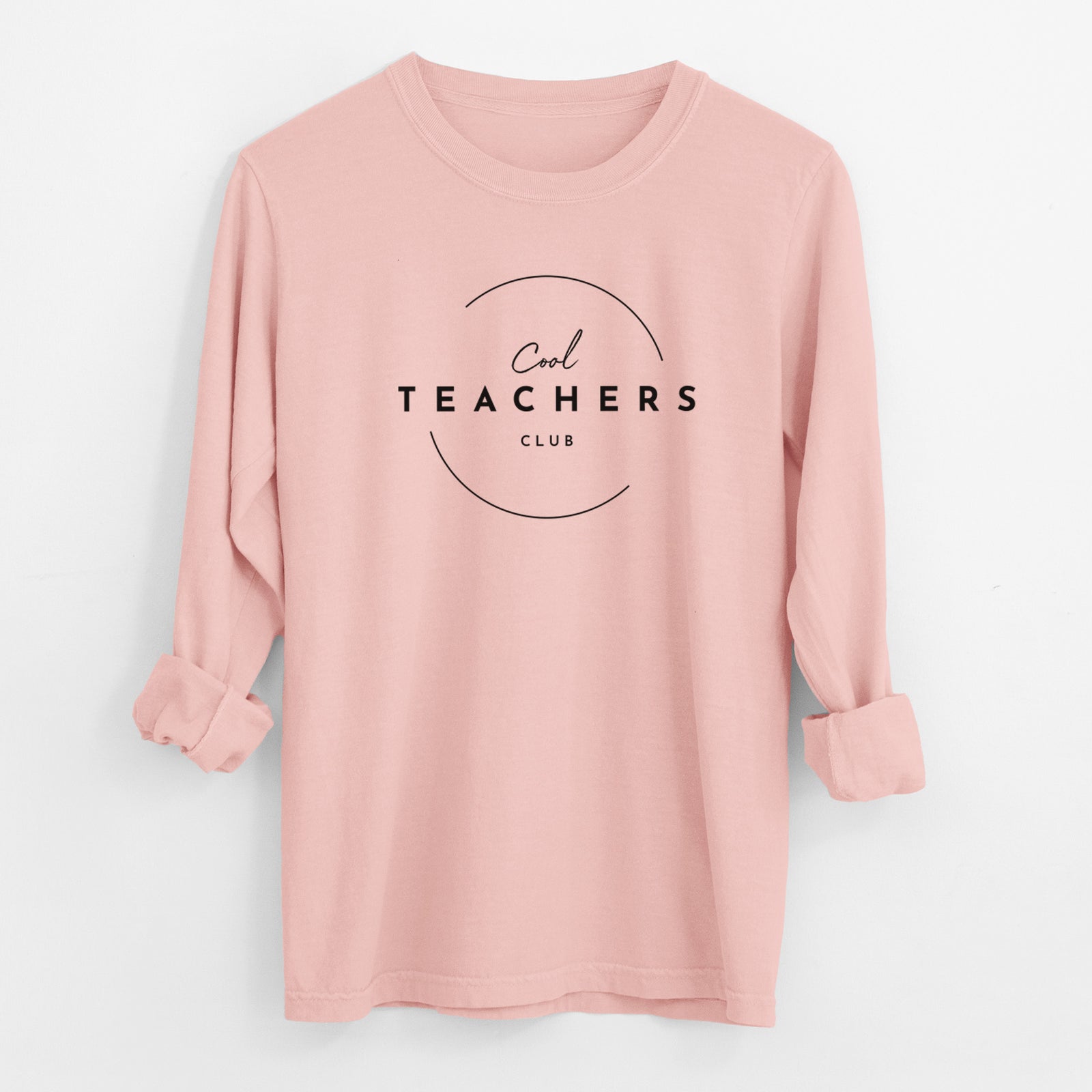 Cool Teachers Club - Men's Heavyweight 100% Cotton Long Sleeve