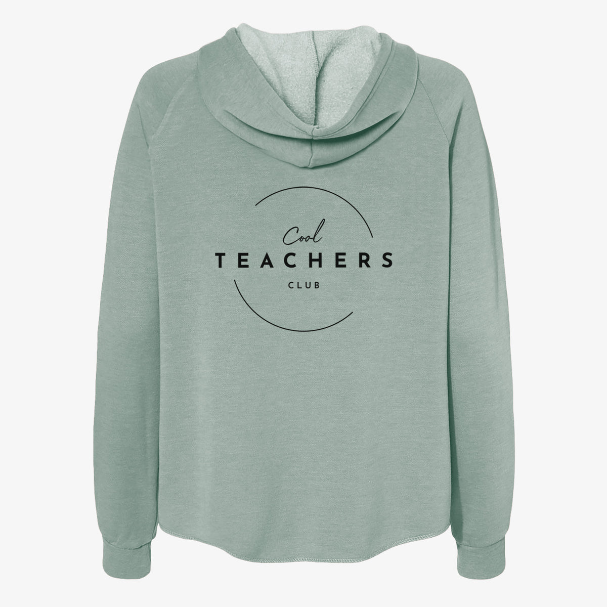 Cool Teachers Club - Women's Cali Wave Zip-Up Sweatshirt