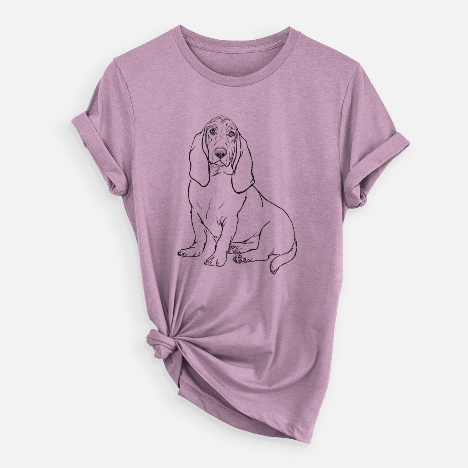 Doodled Blueberry the Basset Hound - Unisex Crewneck