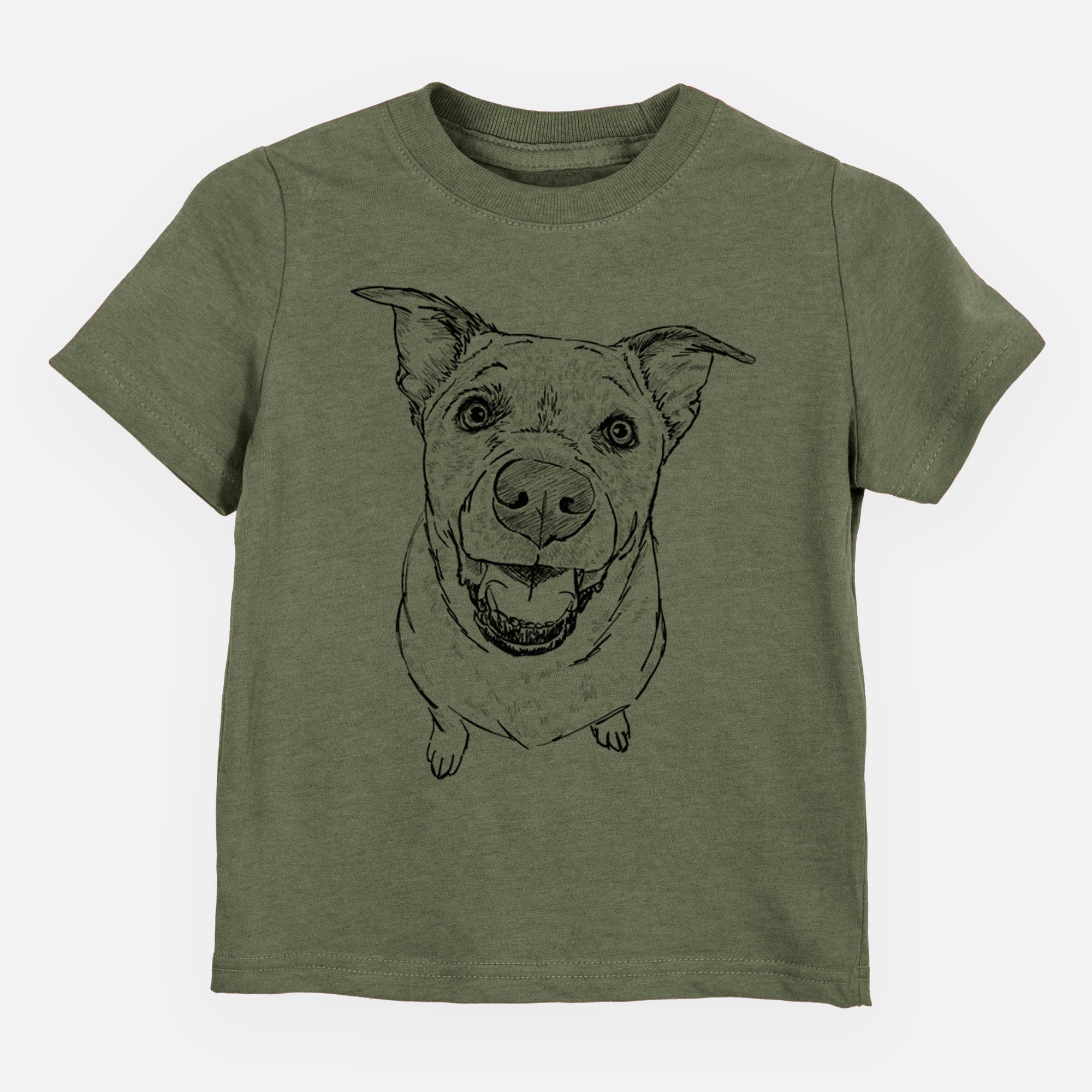 Doodled Boulder the Boxer/Heeler/Corgi - Kids/Youth/Toddler Shirt