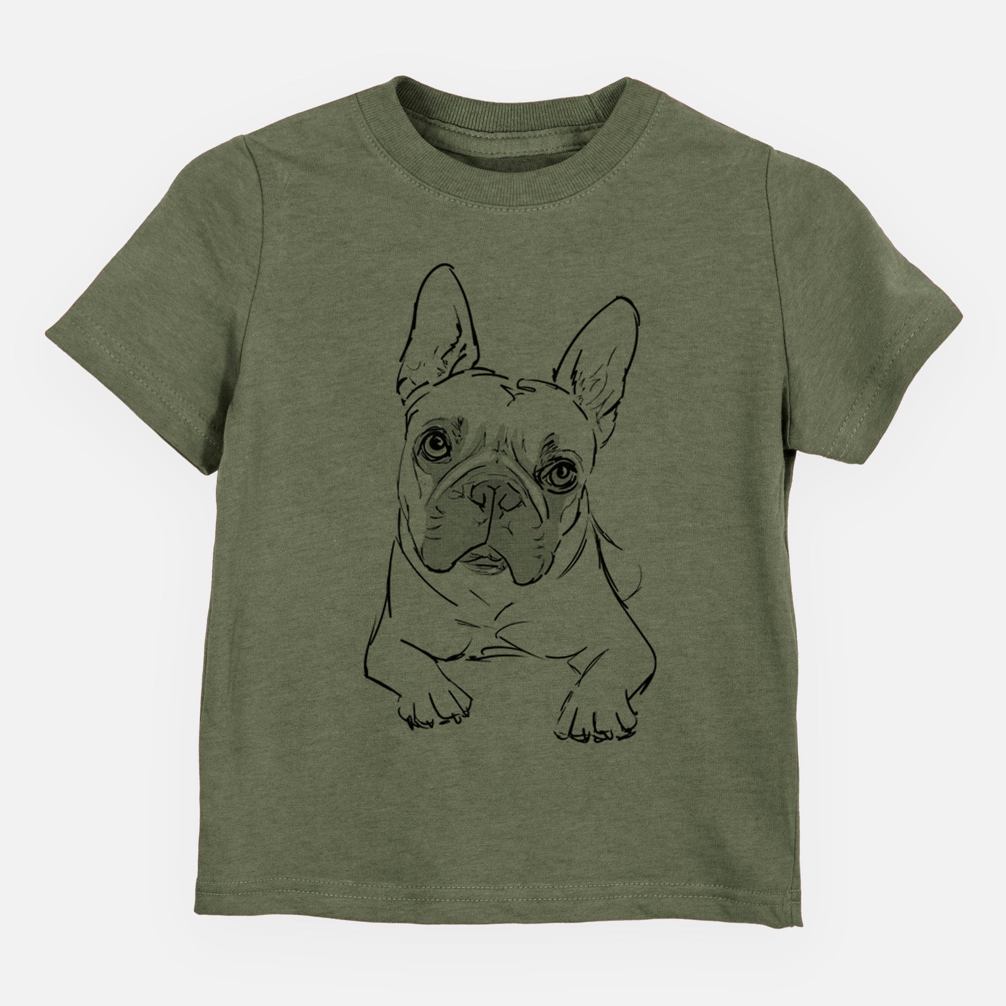 Doodled Buster the French Bulldog - Kids/Youth/Toddler Shirt