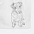 Doodled Buttercup the Mixed Breed Premium Hand Towel