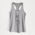 Doodled Ellie the Husky Mix - Women's Racerback Tanktop