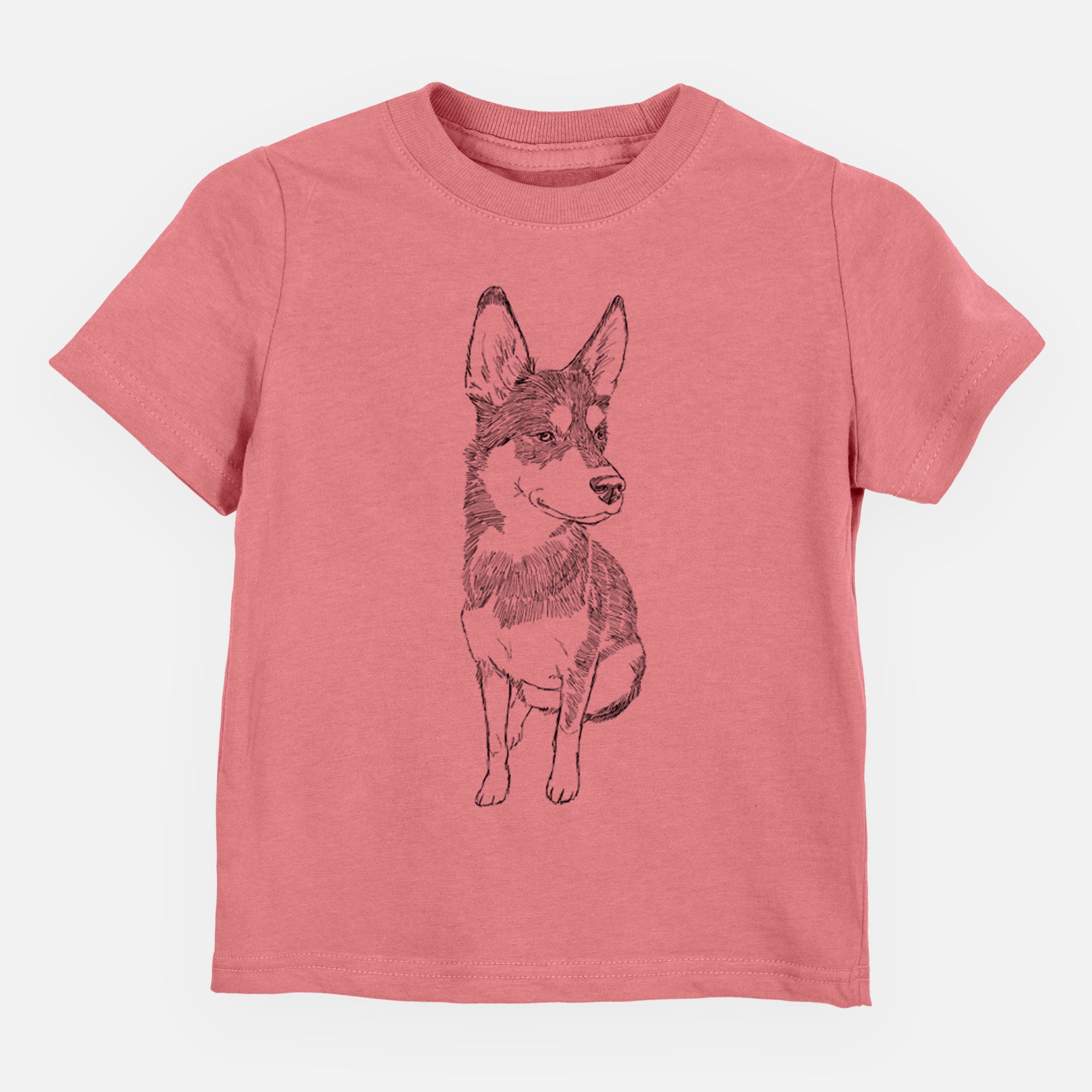 Doodled Ellie the Husky Mix - Kids/Youth/Toddler Shirt