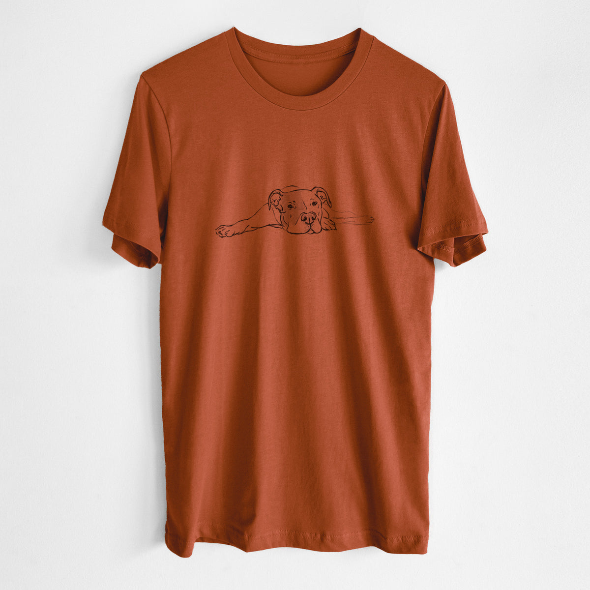 Doodled Harvey the American Staffordshire Terrier - Unisex Crewneck