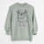 Doodled Henry the English Bulldog - Unisex Pigment Dyed Crew Sweatshirt