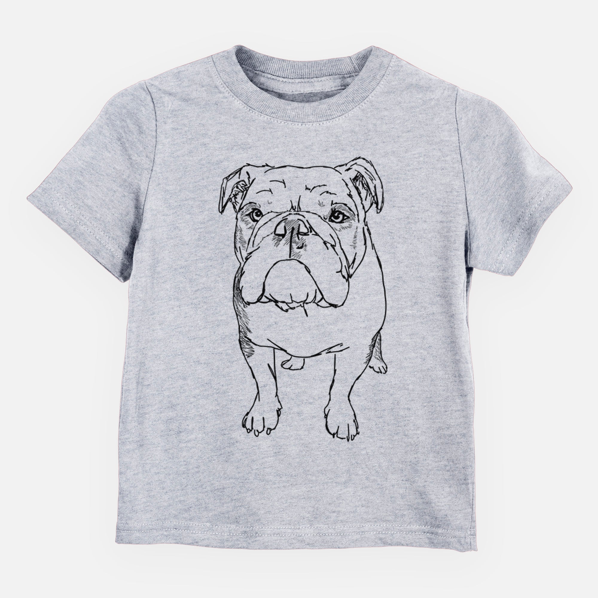 Doodled Henry the English Bulldog - Kids/Youth/Toddler Shirt