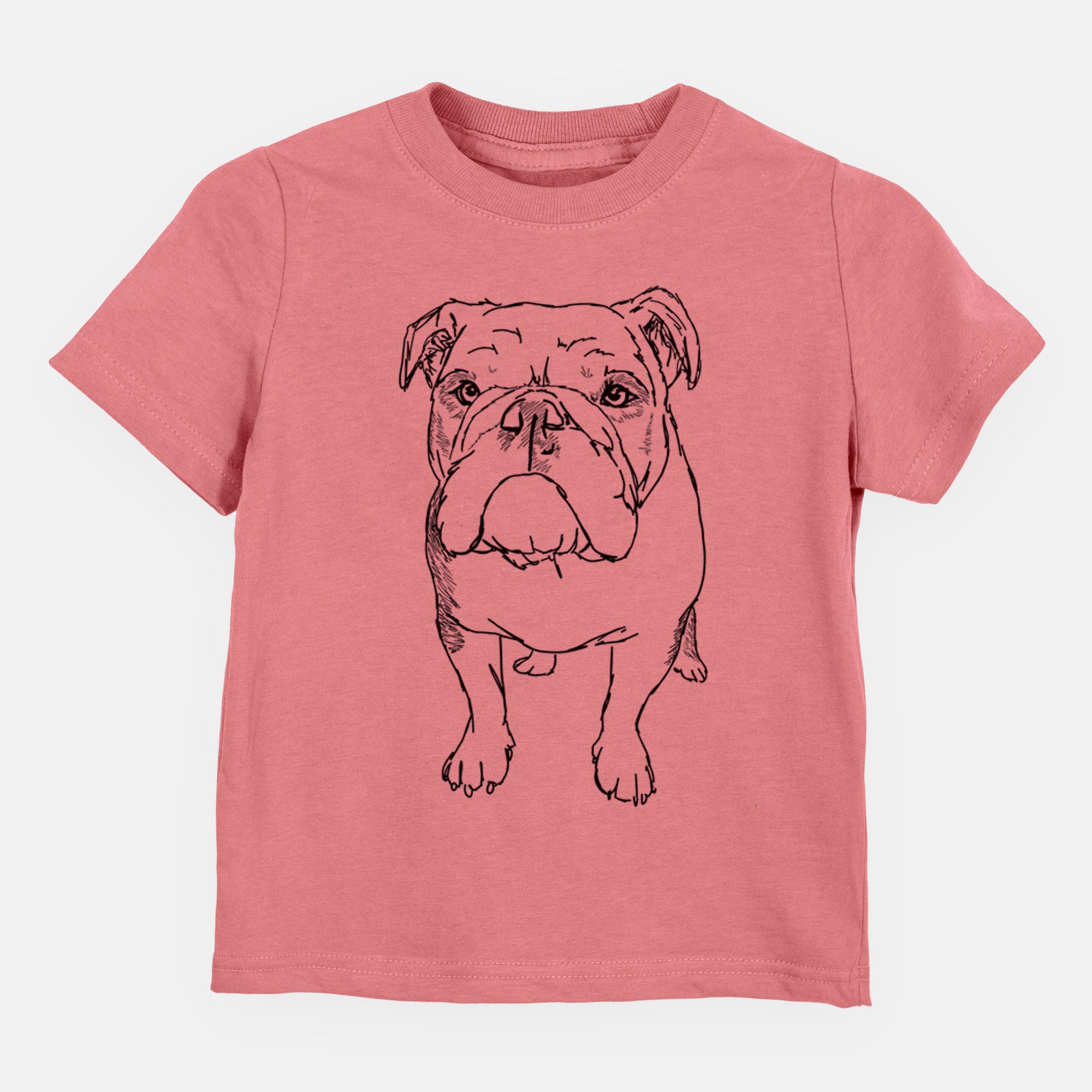 Doodled Henry the English Bulldog - Kids/Youth/Toddler Shirt