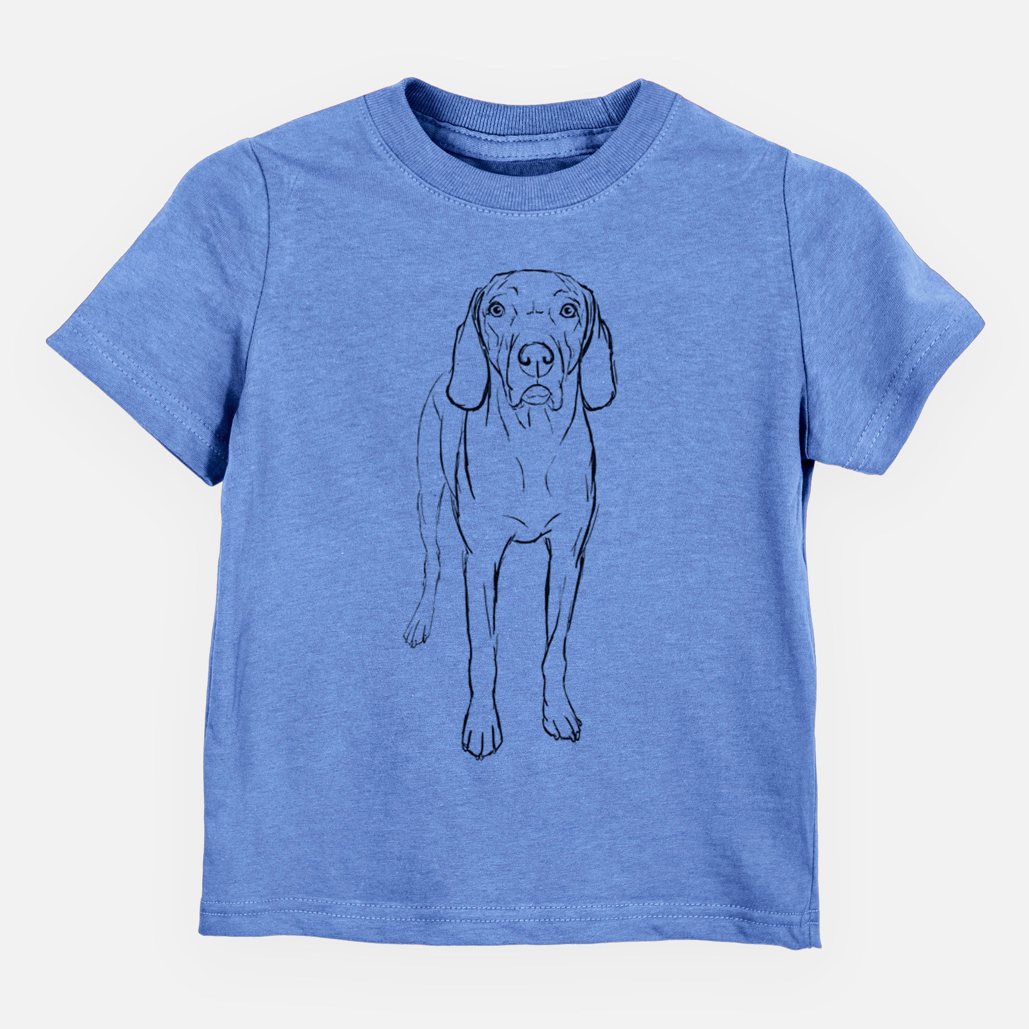 Doodled Hildy the Weimaraner - Kids/Youth/Toddler Shirt