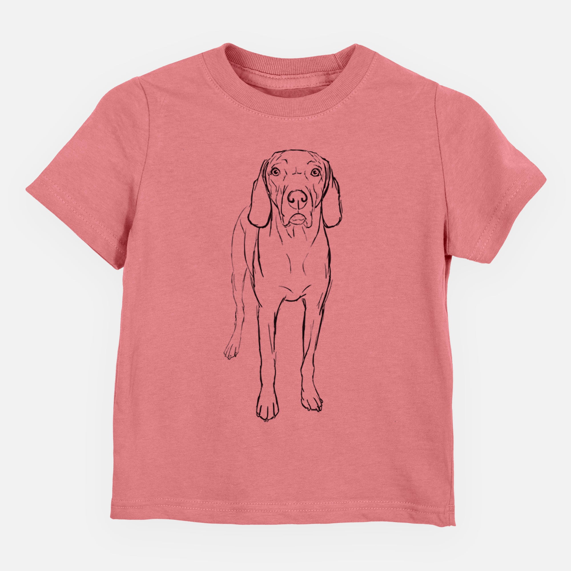 Doodled Hildy the Weimaraner - Kids/Youth/Toddler Shirt