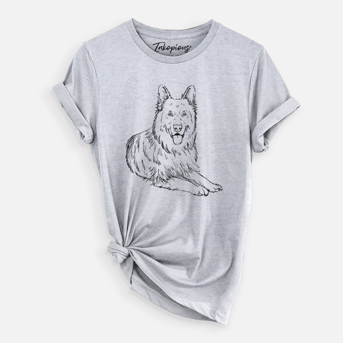 Doodled Jaxs the German Shepherd - Unisex Crewneck
