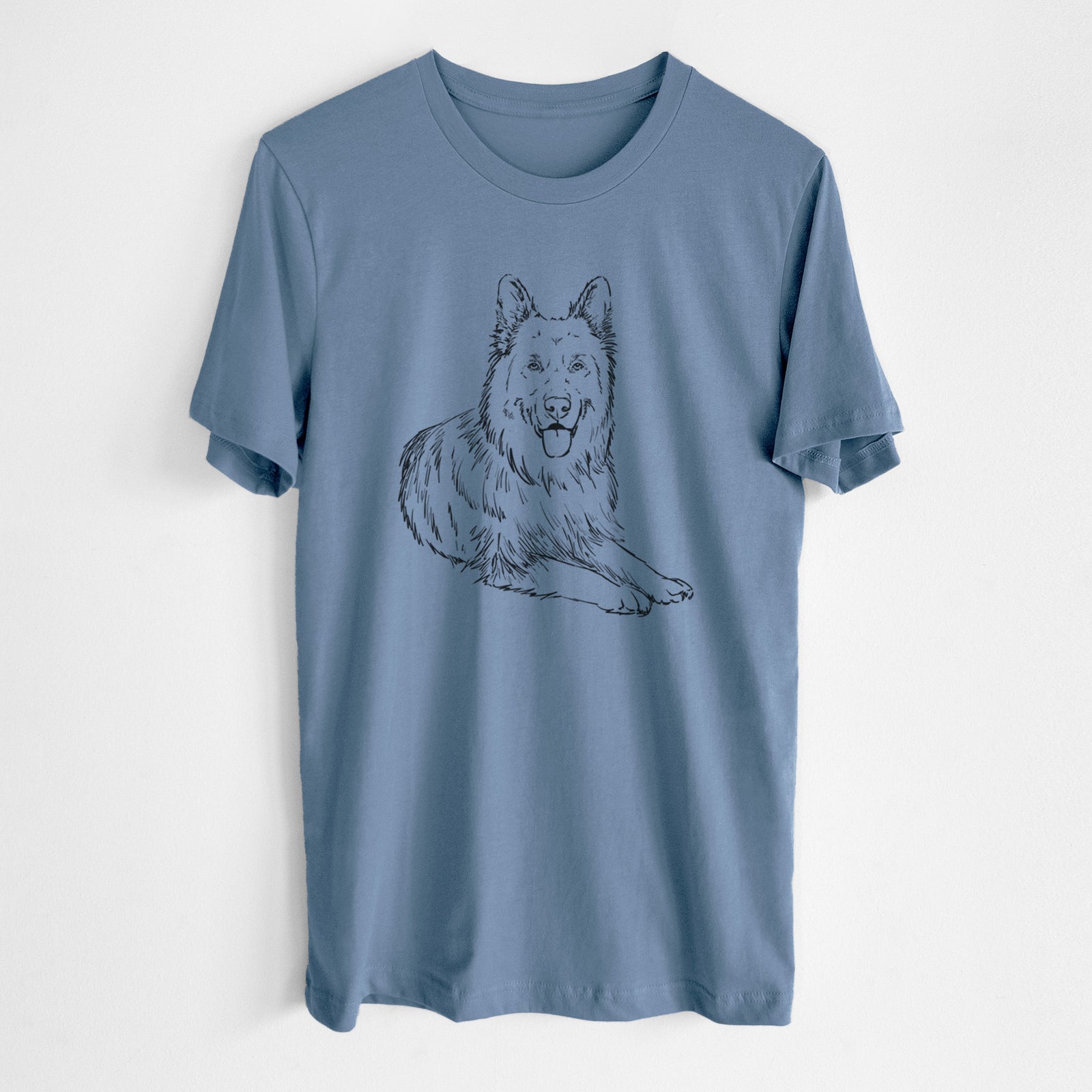 Doodled Jaxs the German Shepherd - Unisex Crewneck