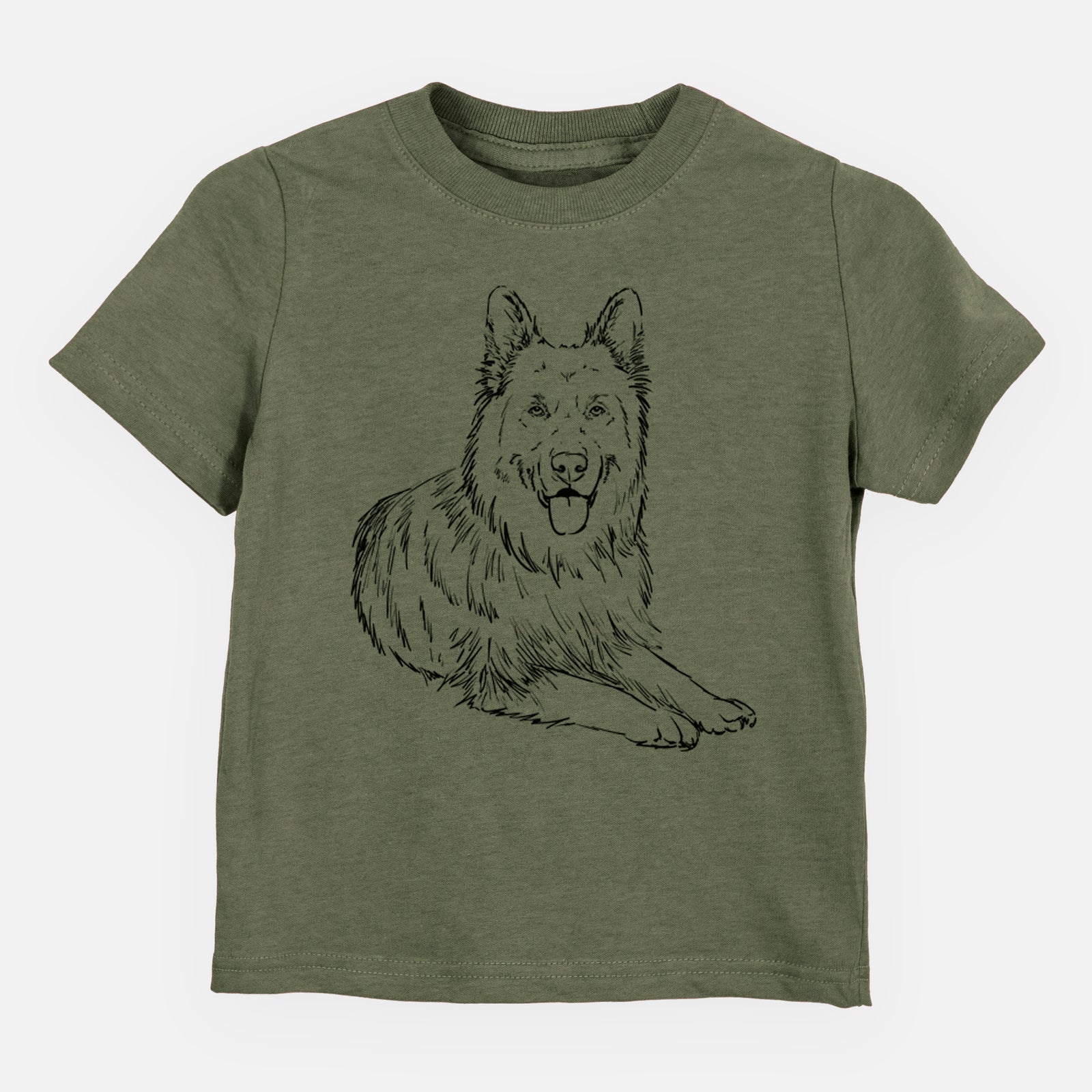 Doodled Jaxs the German Shepherd - Kids/Youth/Toddler Shirt