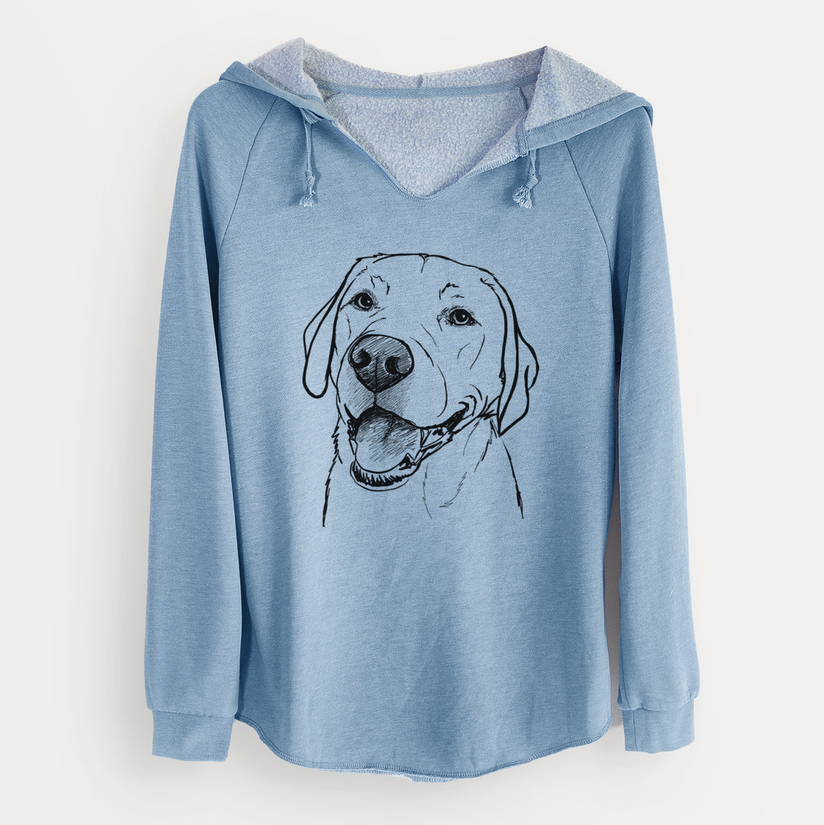 Doodled Jimmy the Larbrador Retriever - Cali Wave Hooded Sweatshirt