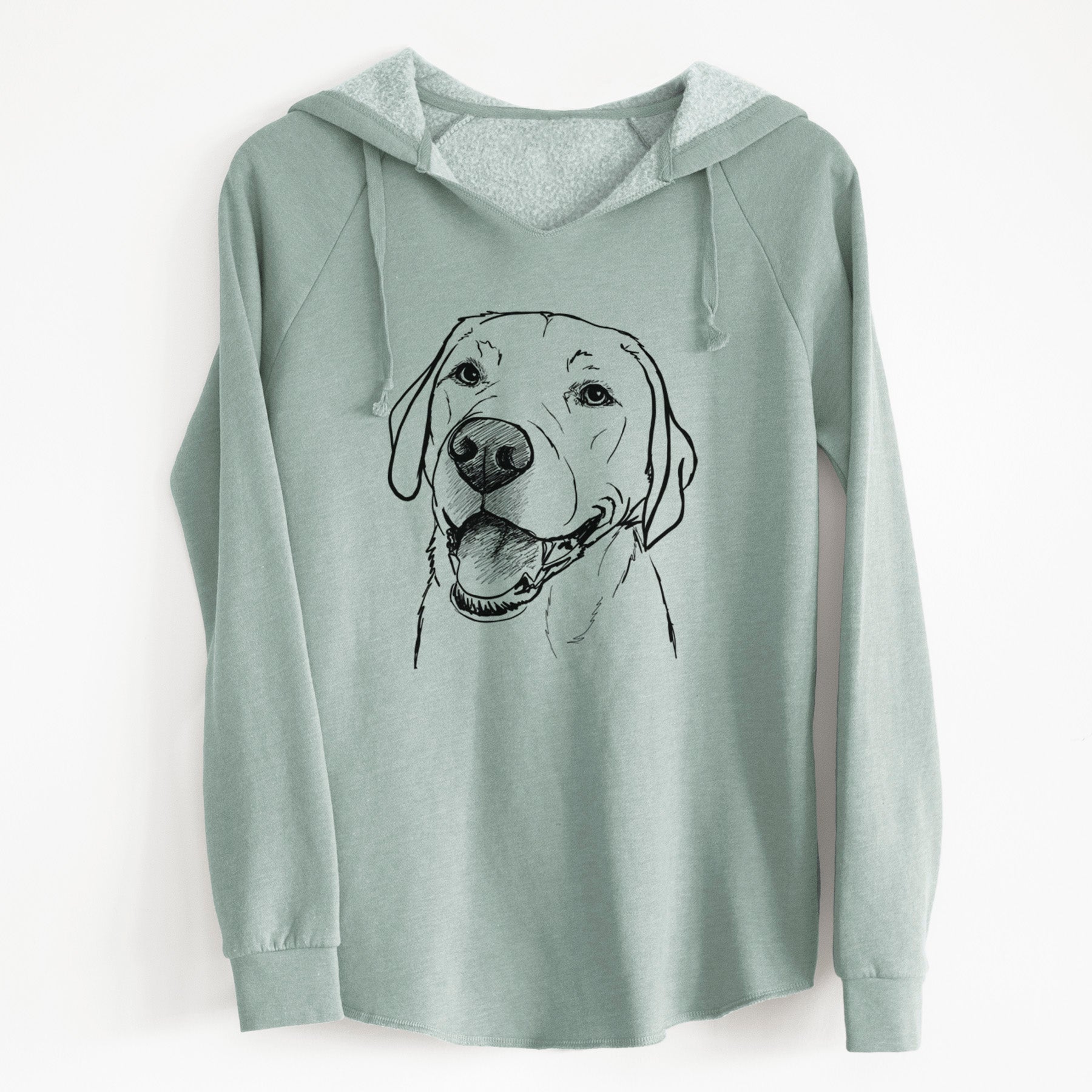 Doodled Jimmy the Larbrador Retriever - Cali Wave Hooded Sweatshirt