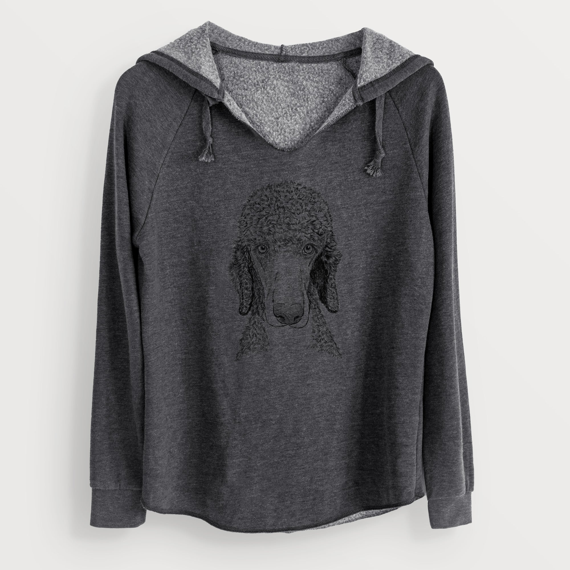 Doodled Kona the Poodle - Cali Wave Hooded Sweatshirt