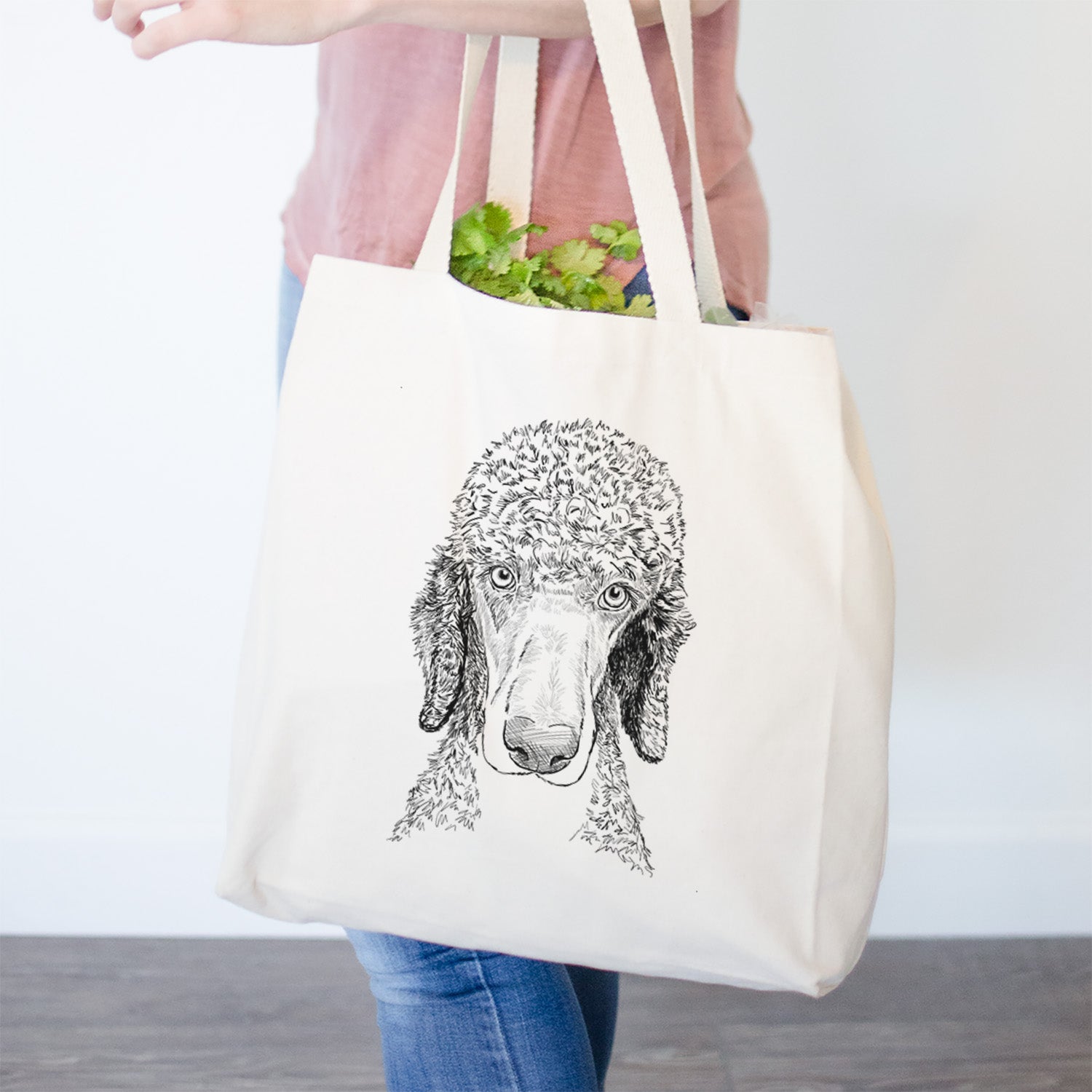 Doodled Kona the Poodle - Tote Bag